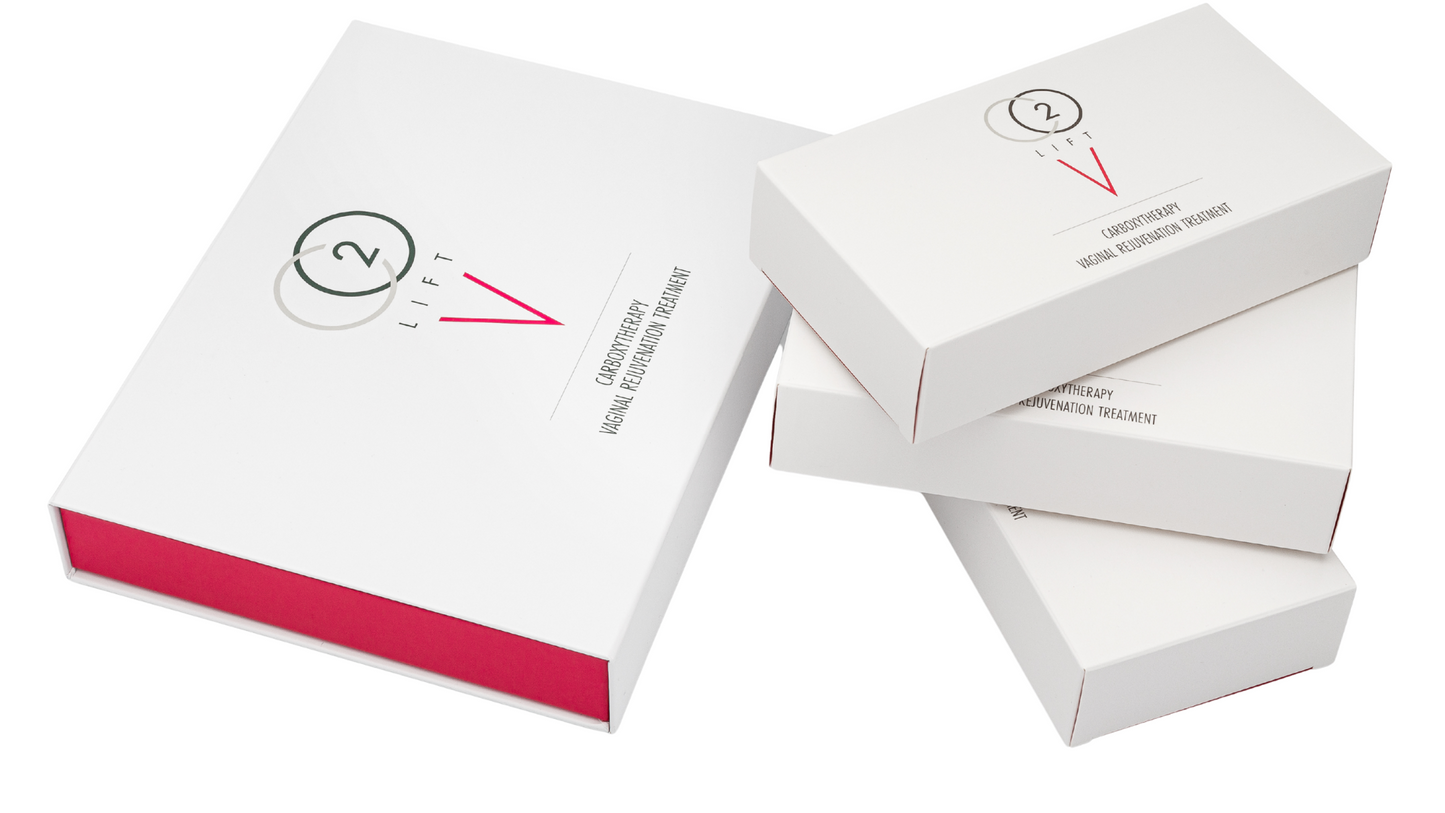 CO2LIFT V®: The At-Home Carboxy Vaginal Treatment Kit - 3 Count - For Vagina